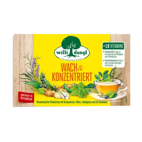 Willi Dungl Bio-Kräutertee - Konzentrat, 20 Beutel