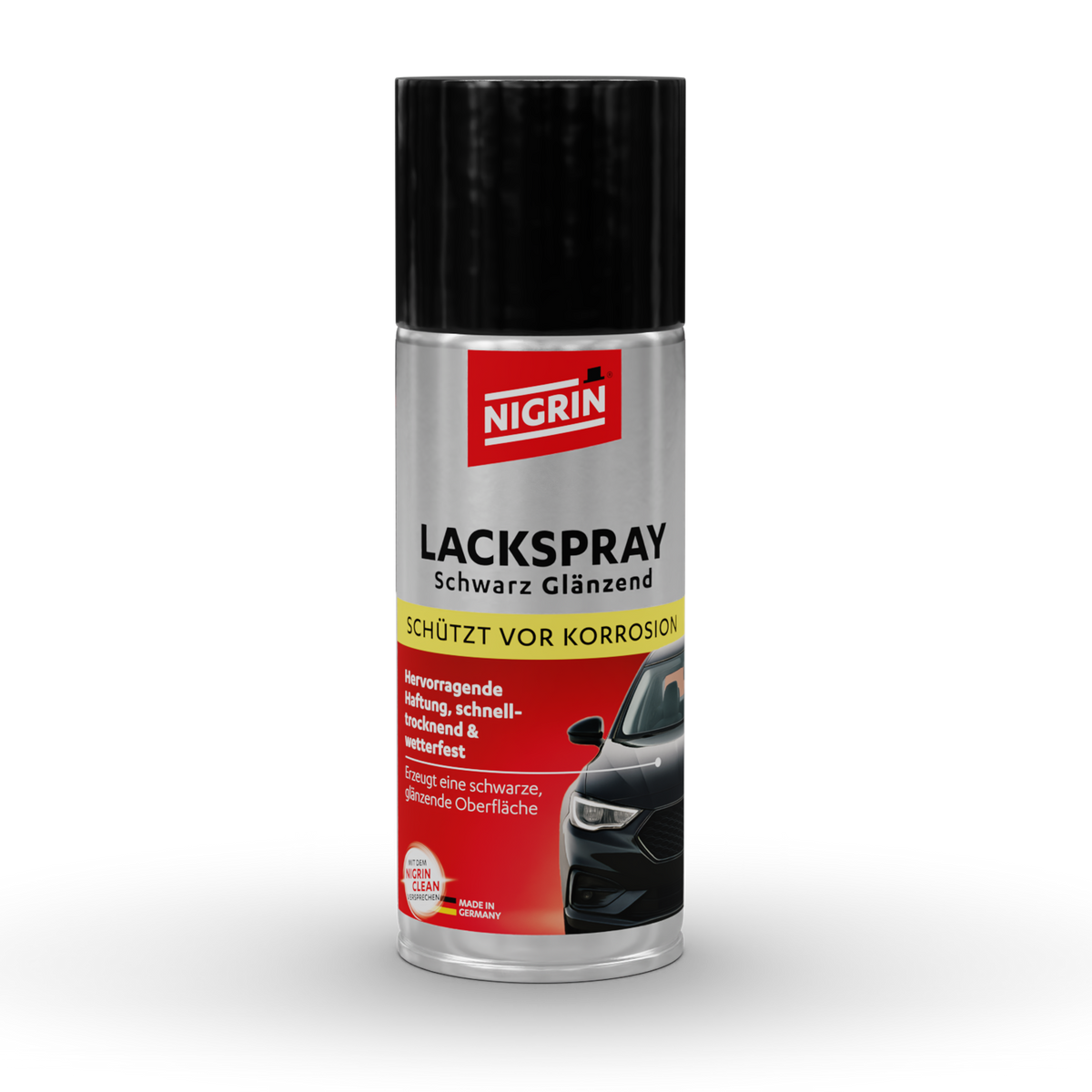 NIGRIN Lackspray schwarz glänzend 400 ml