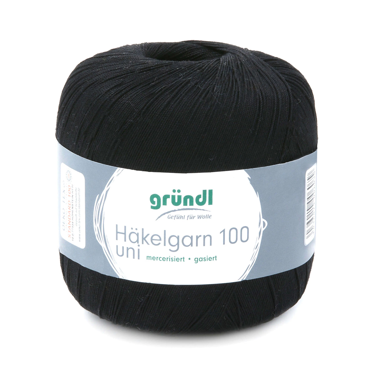 Gründl Häkelgarn 100 g schwarz