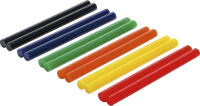BGS DIY Heißklebe-Patronen bunt, Ø 11 mm, 150 mm, 12-teilig
