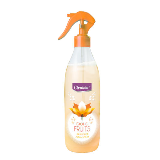CLENTAIRE Luft- und Textilerfrischer „Exotische Früchte“, 425 ml