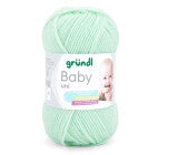 Gründl Baby uni Strickgarn 50 g mint