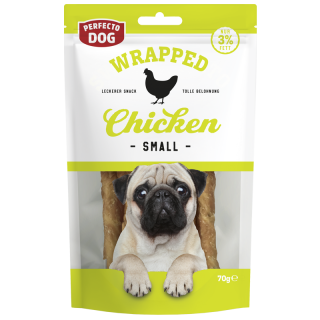 Perfecto Dog Kauknoten mit Hühnerbrustfilet, Small, 70 g