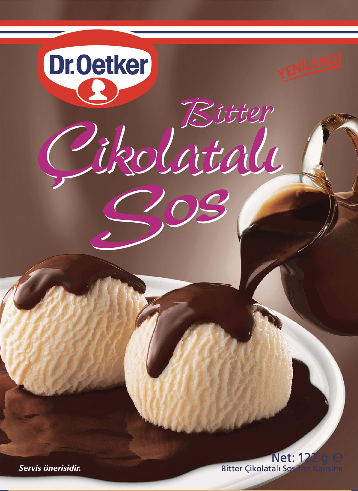 Dr. Oetker Schokoladensauce Bitter, 122 g