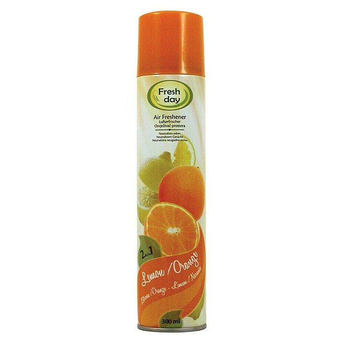 Fresh Day Lufterfrischer-Spray Zitrone-Orange, 300 ml