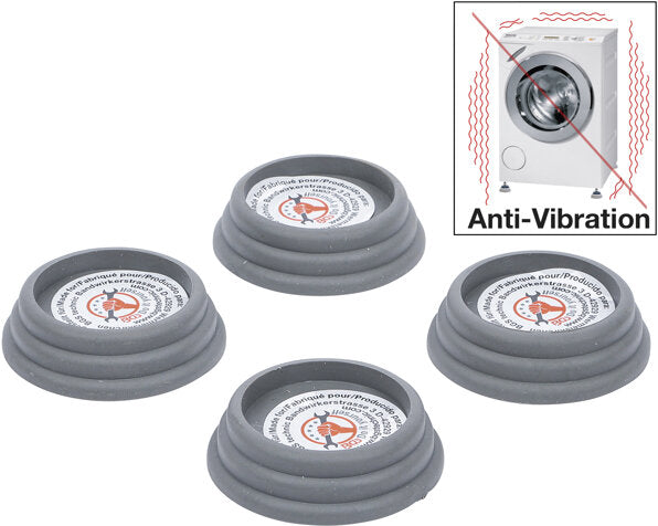 BGS Vibrationsdämpfer-Satz Ø 65 x 20 mm, 4-tlg.