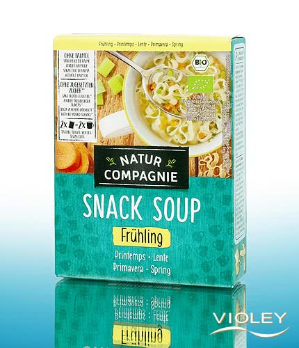 Natur Compagnie Fixe Tasse Instant-Suppe Frühling, 2 x 17 g