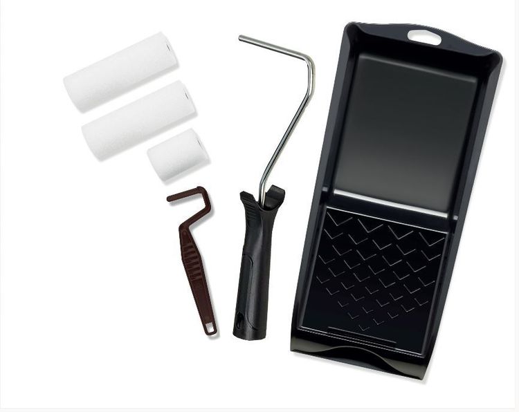 Color Expert Schaumwalzen-Lackier-Set, 6-teilig