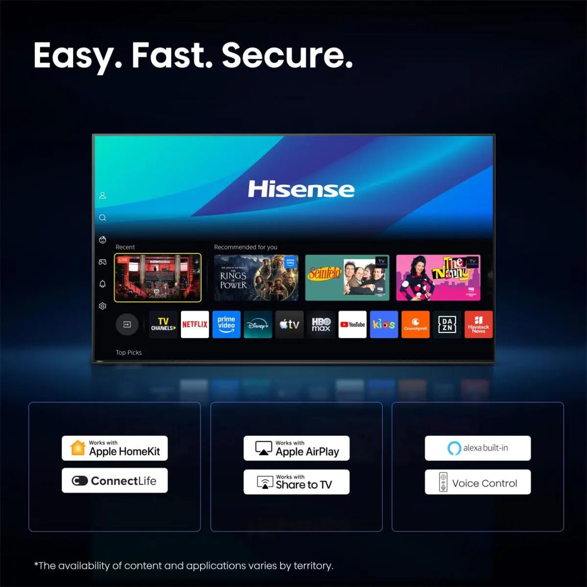 Hisense 43 '' A6S | UHD Smart TV 4K 60 Hz