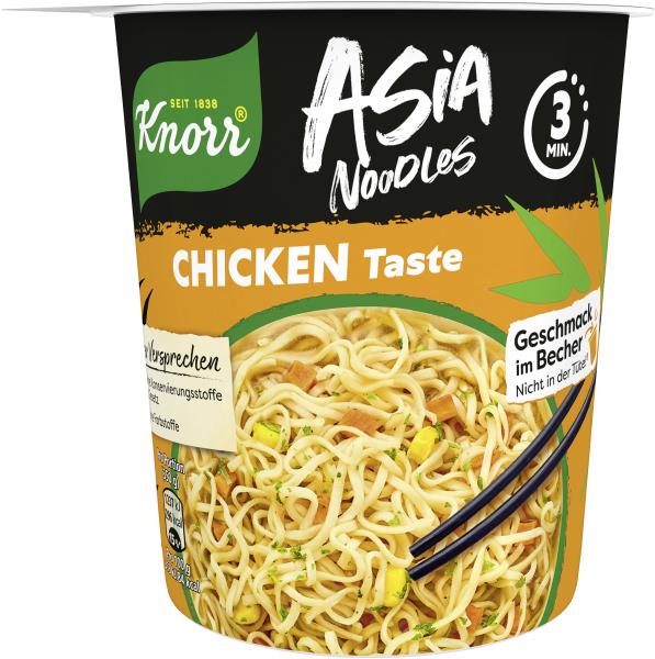 Knorr Asia-Nudelsnack mit Hühnergeschmack, 65 g