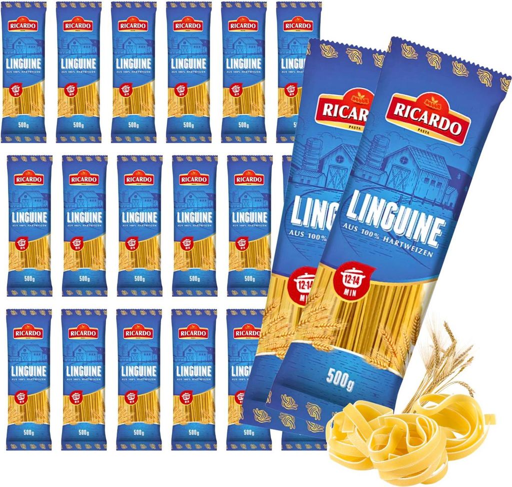 RICARDO Linguine, 20 x 500 g