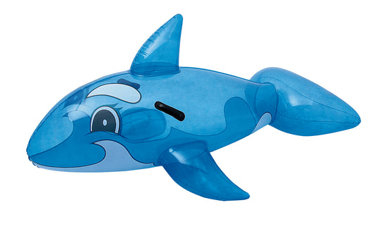 Bestway Transparent Whale Rider Wal Schwimmtier, 157 × 94 cm