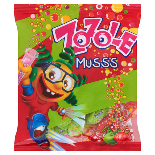 Zozole Musss Brausebonbons Apfel, Kirsche & Erdbeere 75 g