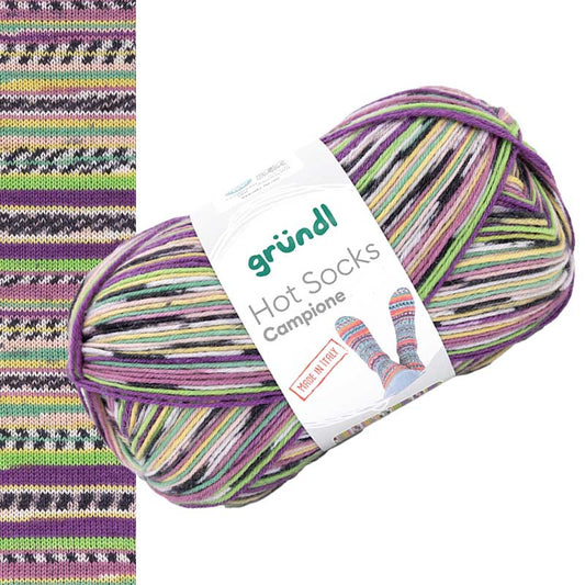 Gründl Hot Socks Campione 6-fach, Farbe 06, 150 g