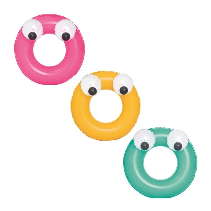Bestway Schwimmring Big Eyes 61 cm, Farbenmix