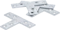 BGS Diy T-Winkel 70 x 50 x 16 mm, 4-teilig