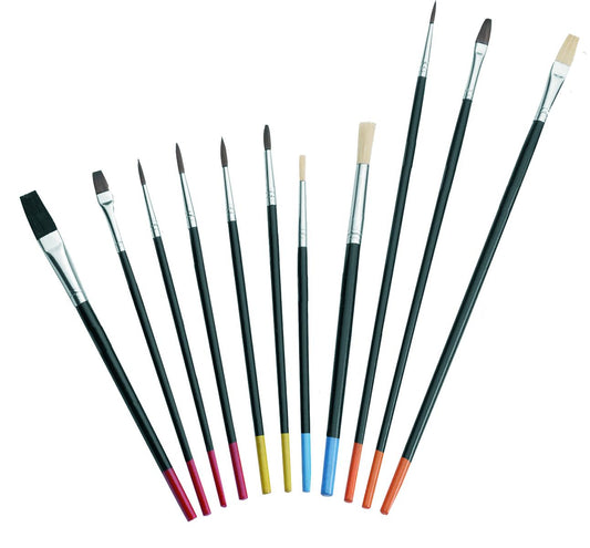 Color Expert Künstlerpinsel-Set, 11-teilig
