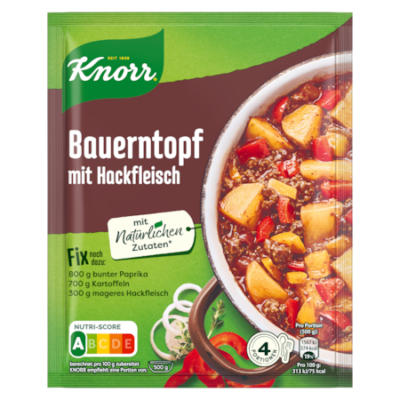 Knorr Fix Bauerntopf mit Hackfleisch 43 g