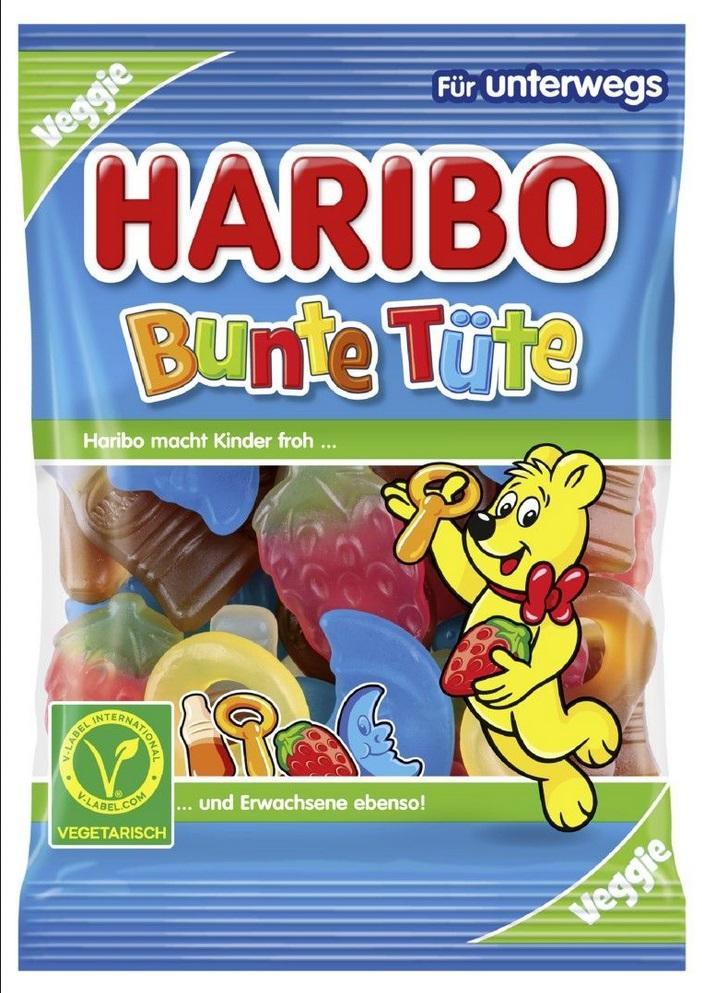 Haribo Bunte Tüte – 100 g Beutel