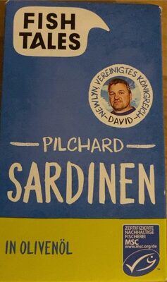Fish Tales Pilchard Sardinen in Olivenöl 120 g (Abtropfgewicht 85 g)