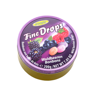 Woogie Bonbons mit Waldbeerengeschmack 200 g