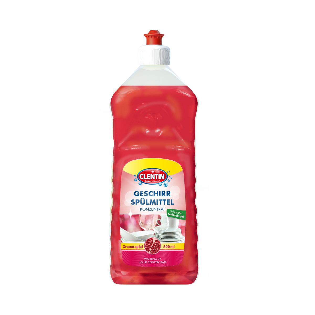 CLENTIN Geschirrspülmittel Granatapfel 500 ml