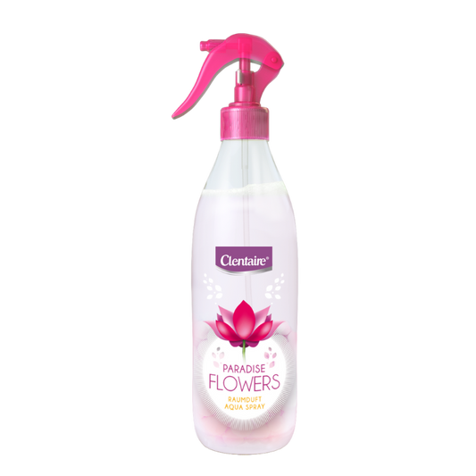CLENTAIRE Luft- und Textilerfrischer Paradise Flowers 425 ml