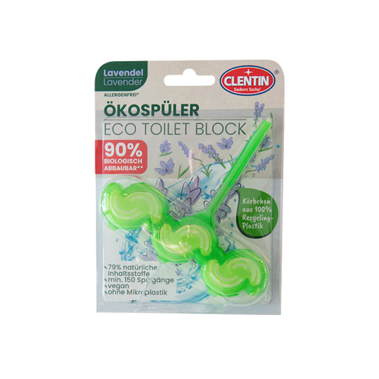 CLENTIN ECO Toilettenstein Lavendel 45 g