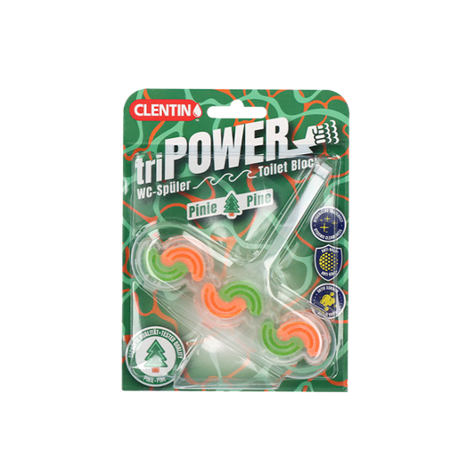 CLENTIN triPower WC-Spüler Pinie 45 g