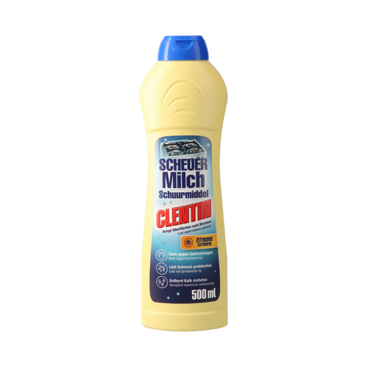 CLENTIN Scheuermilch Zitrone 500 ml