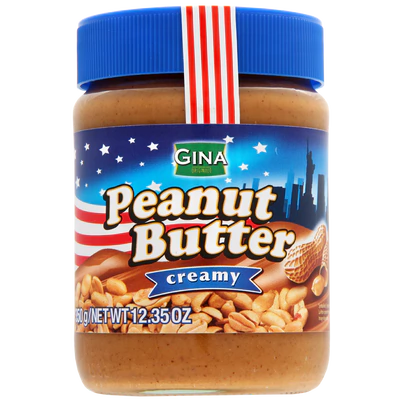 Gina Erdnussbutter Creamy 350 g