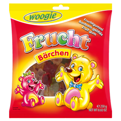 Woogie Fruchtgummi Bären 250 g