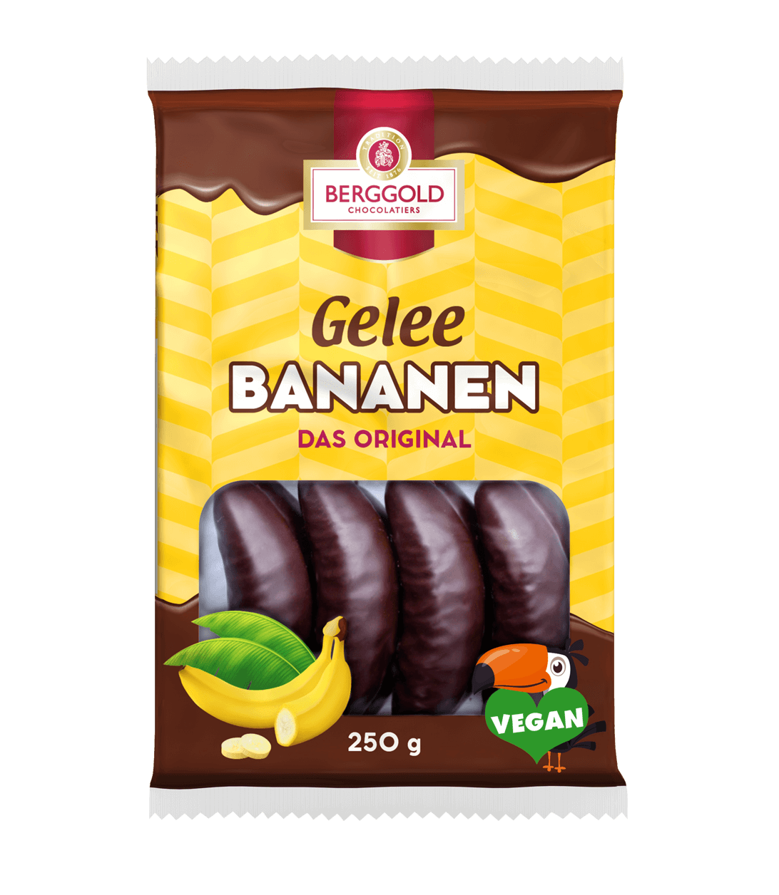 Berggold Gelee Bananen 250 g