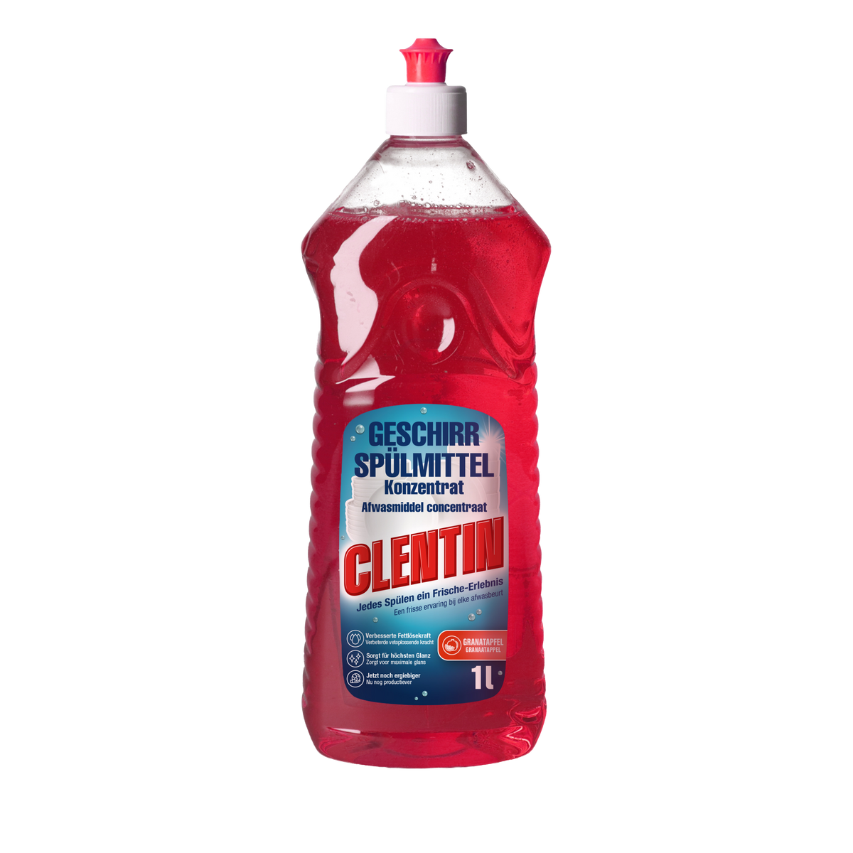CLENTIN Geschirrspülmittel Granatapfel 1 l