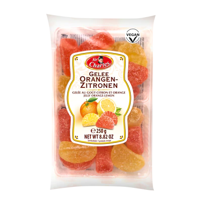 Sir Charles Gezuckertes Gelee mit Zitronen- und Orangengeschmack 250 g