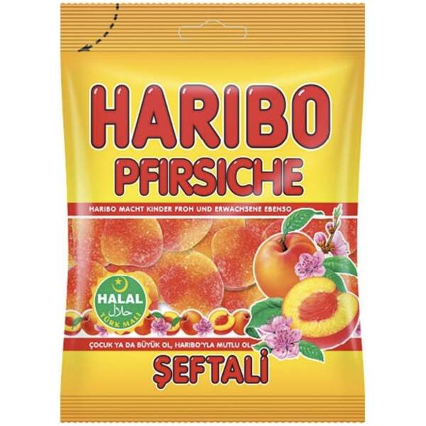 Haribo Halal Pfirsiche 100 g