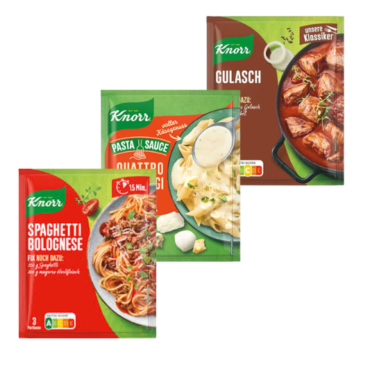 Knorr Fix verschiedene Sorten