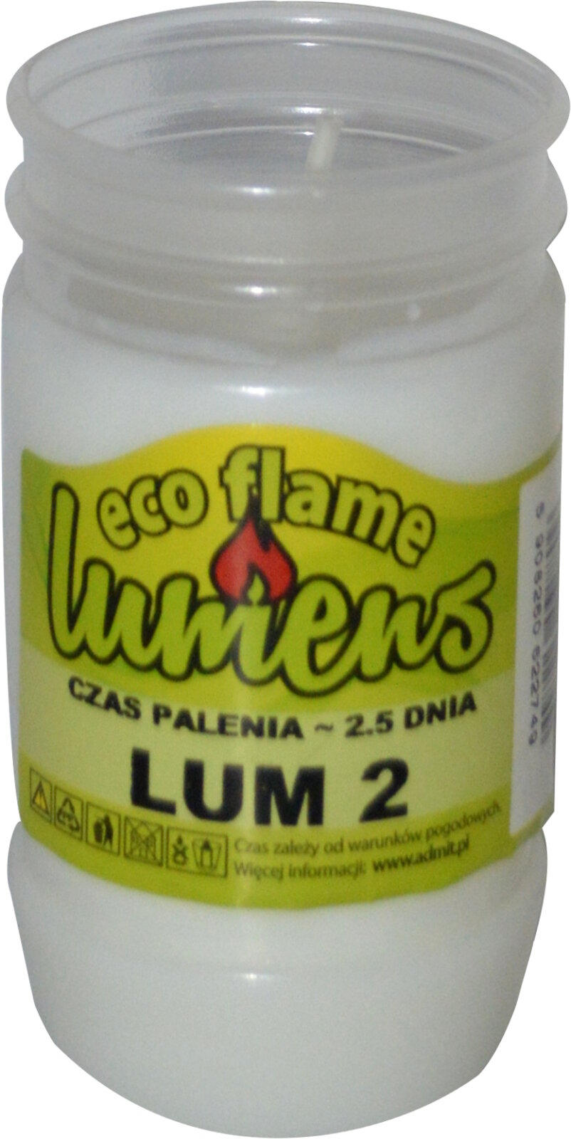 Paraffin-Einsatz für Grablichter ECO Flame Lumens LUM 2