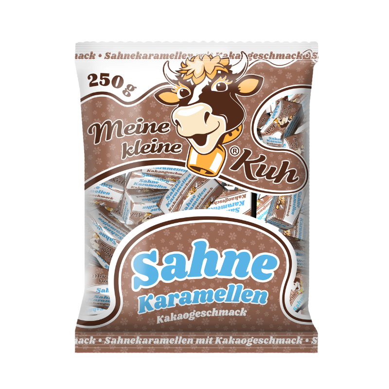 Meine kleine Kuh Sahnekaramellen mit Kakaogeschmack 250 g