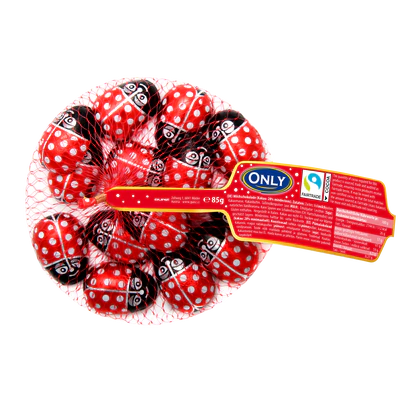 Marienkäfer Milchschokolade mit Milchcremefüllung 85 g