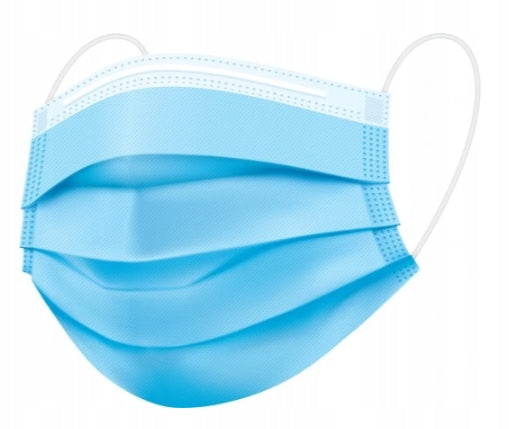 Avanti Medical OP-Masken Typ II, 3-lagig, blau, 50 Stück