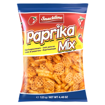 Snackline Paprika Mix Kartoffelsnack 125 g
