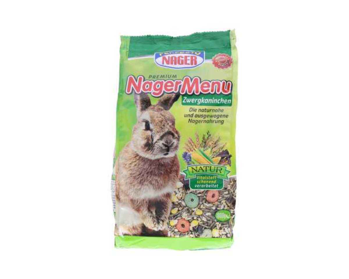 Perfecto Nager Premium Nager-Menü Zwergkaninchen, 1 kg