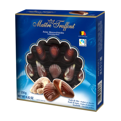 Pralinen Meeresfrüchte blau 250 g