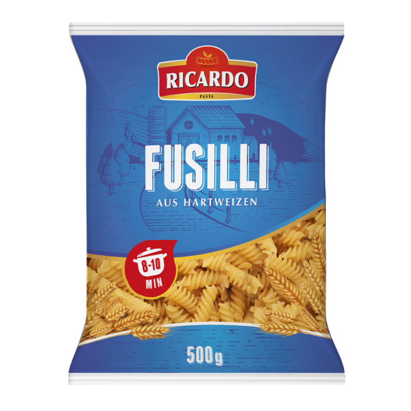 RICARDO Fusilli Nudeln 500 g