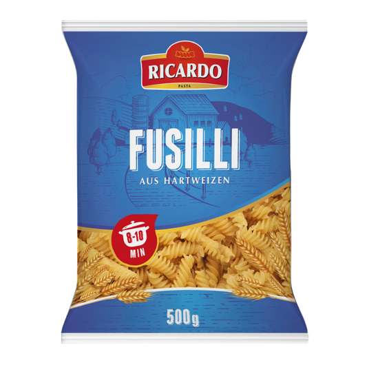 RICARDO Fusilli Nudeln 500 g