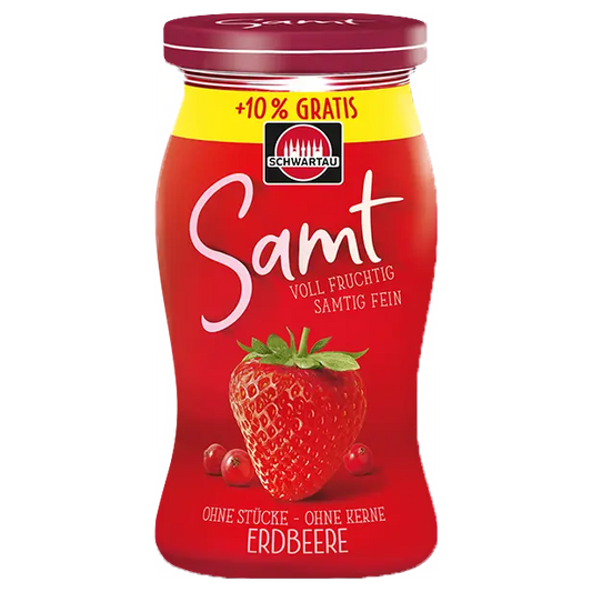 Schwartau Samt Erdbeere +10 % 297 g