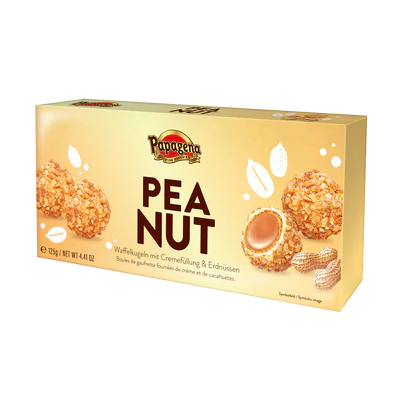 Papagena Waffelkugeln mit Erdnuss 125 g