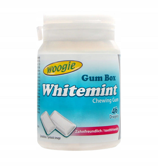Woogie Whitemint Kaugummi zuckerfrei 64,4 g