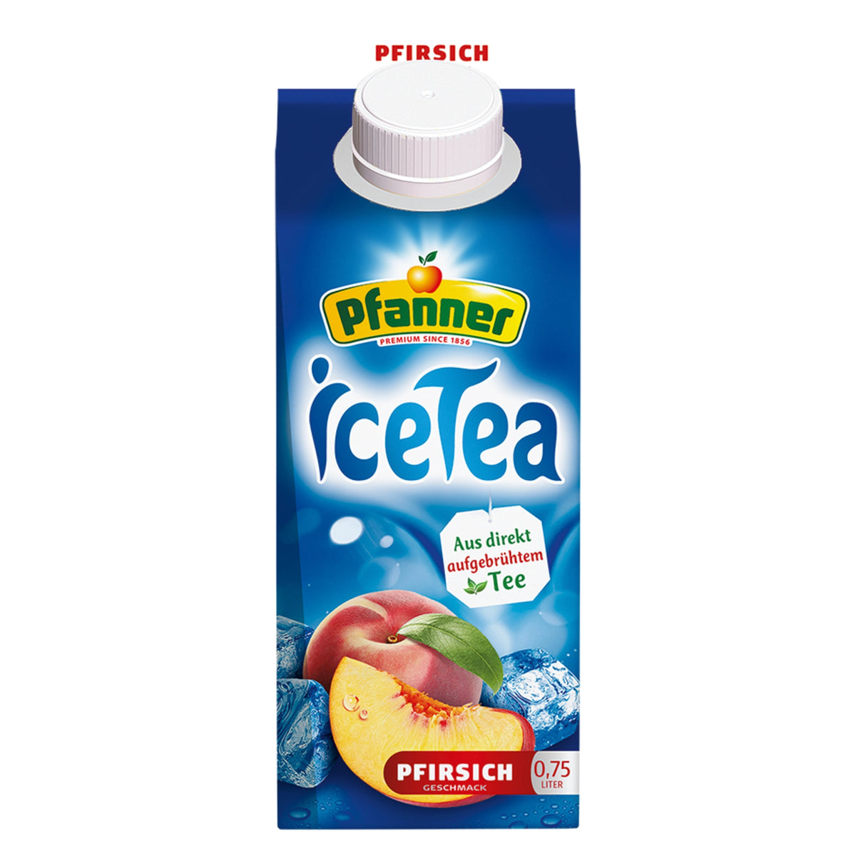 Pfanner Eistee Pfirsich 0,75 l